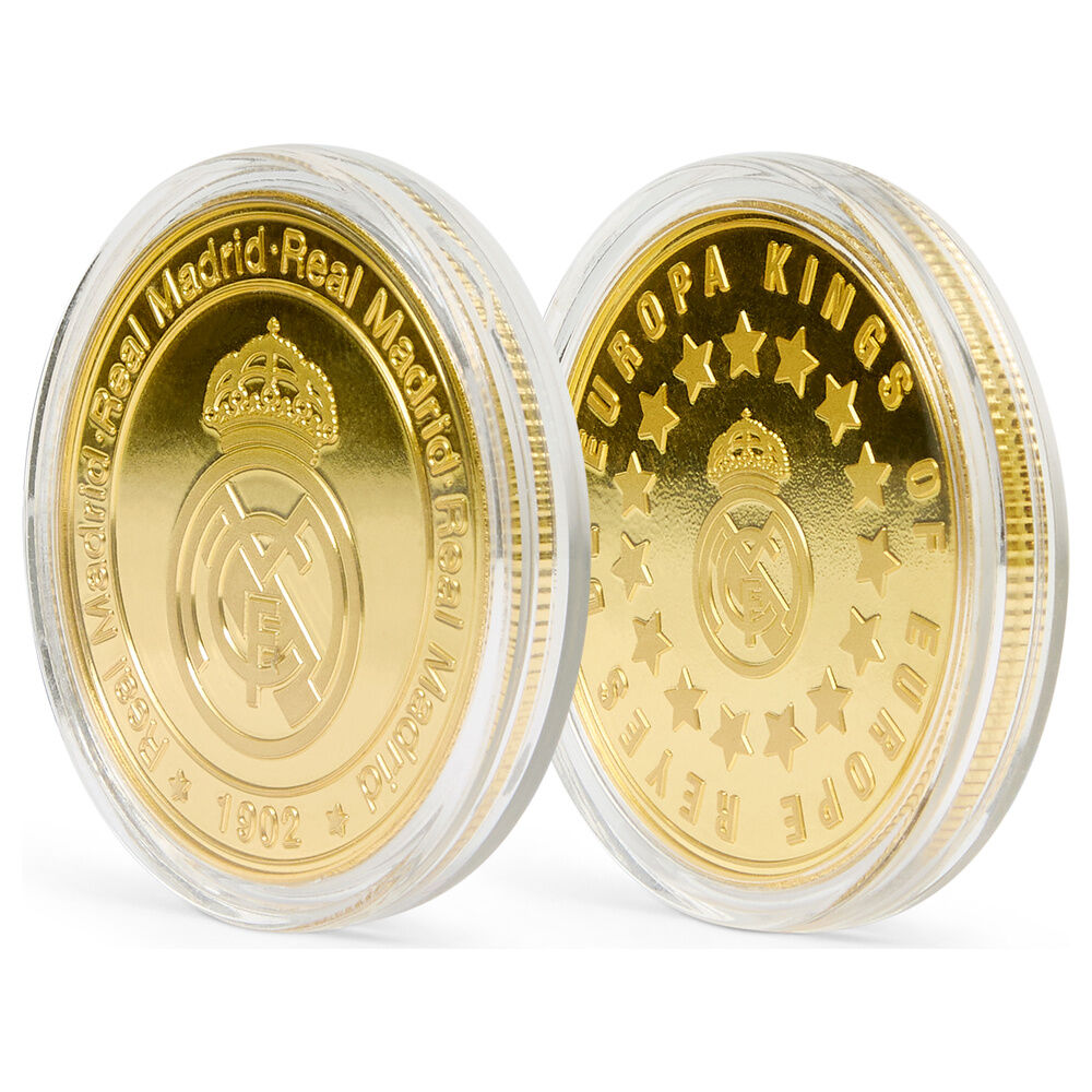 kings of europe real madrid coin