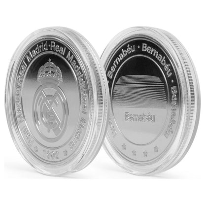 real madrid silver bernabeu coin