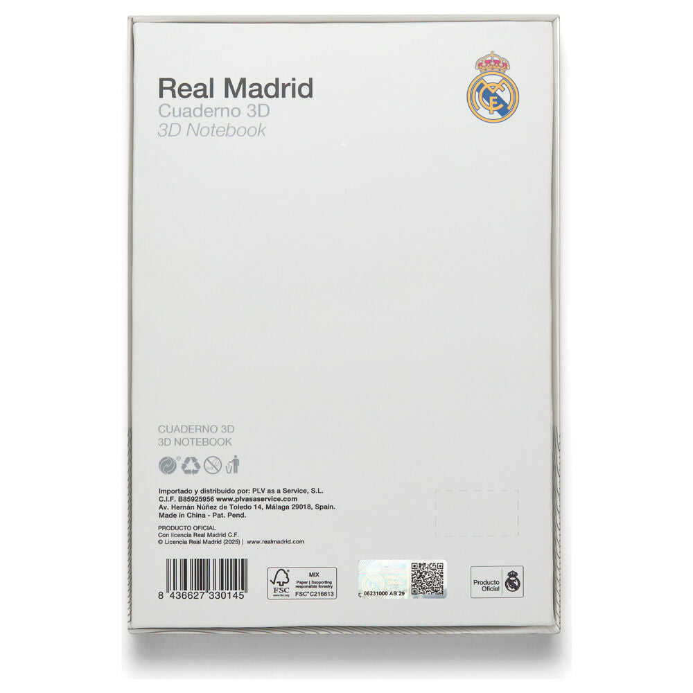 A6 notebook Real Madrid