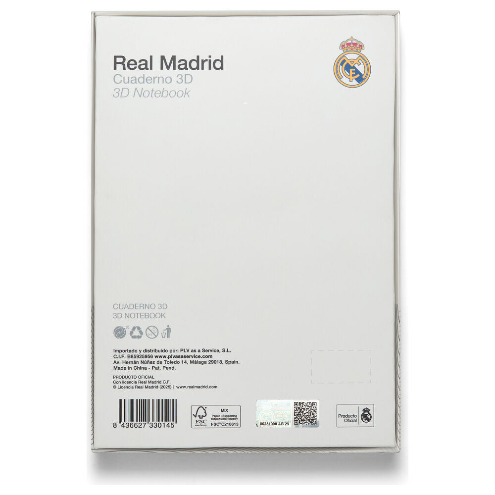 A6 notebook Real Madrid