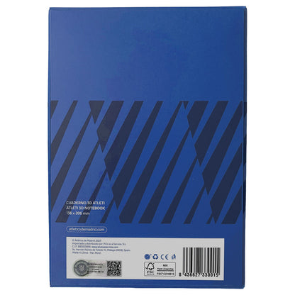 A5 notebook Atletico de Madrid