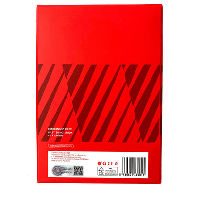 A5 notebook Atletico de Madrid