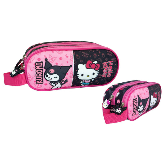 Kuromi Hello Kitty Pencil Case