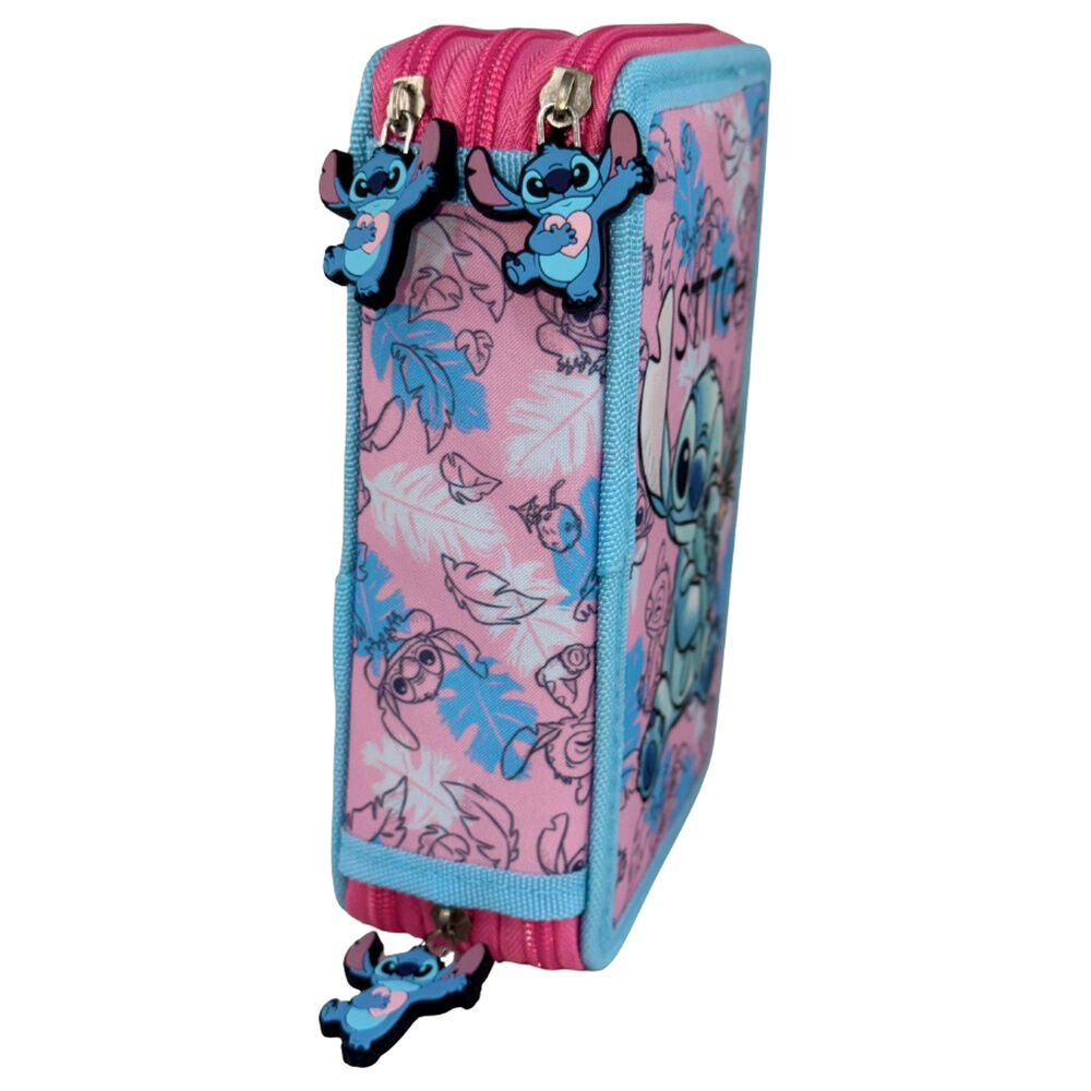 Doll Stitch Disney triple pencil case