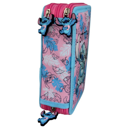 Doll Stitch Disney triple pencil case