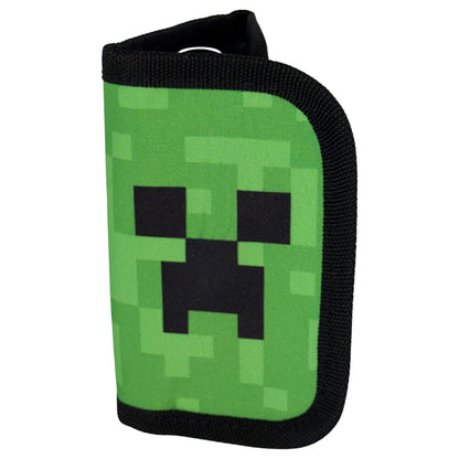 Minecraft Face Zipper Bag