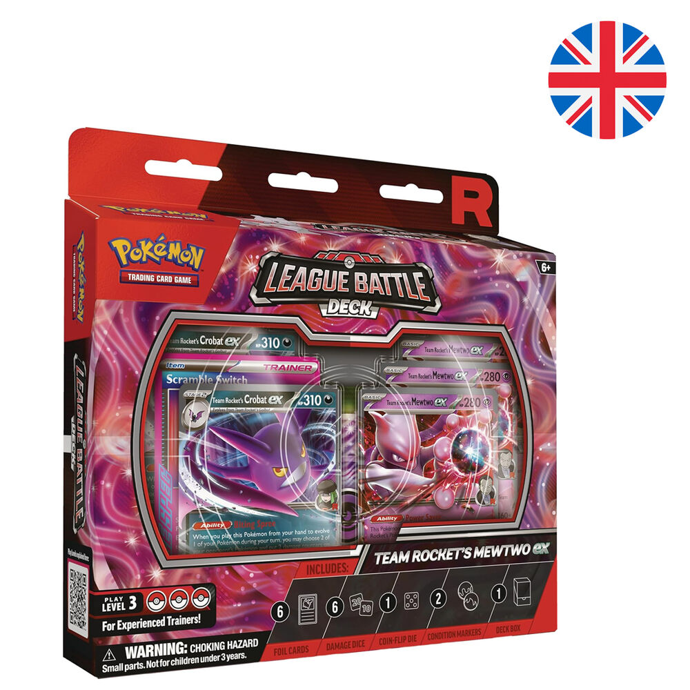 blister cards league battle deck team rockets mewtwo ex pokemon english