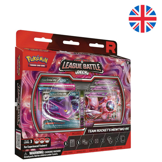 blister cards league battle deck team rockets mewtwo ex pokemon english