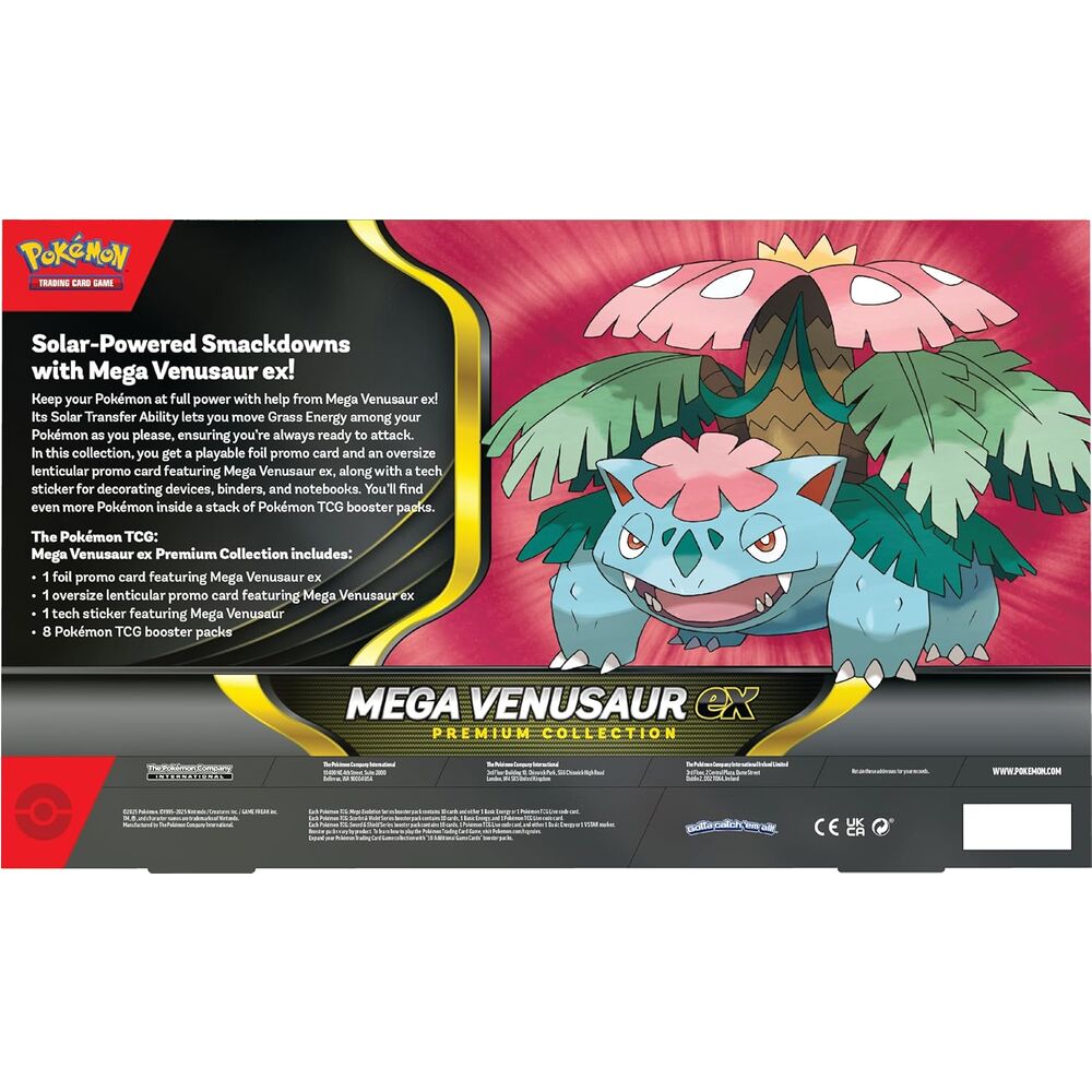 Premium blister pack Mega Venusaur Pokemon cards (English)