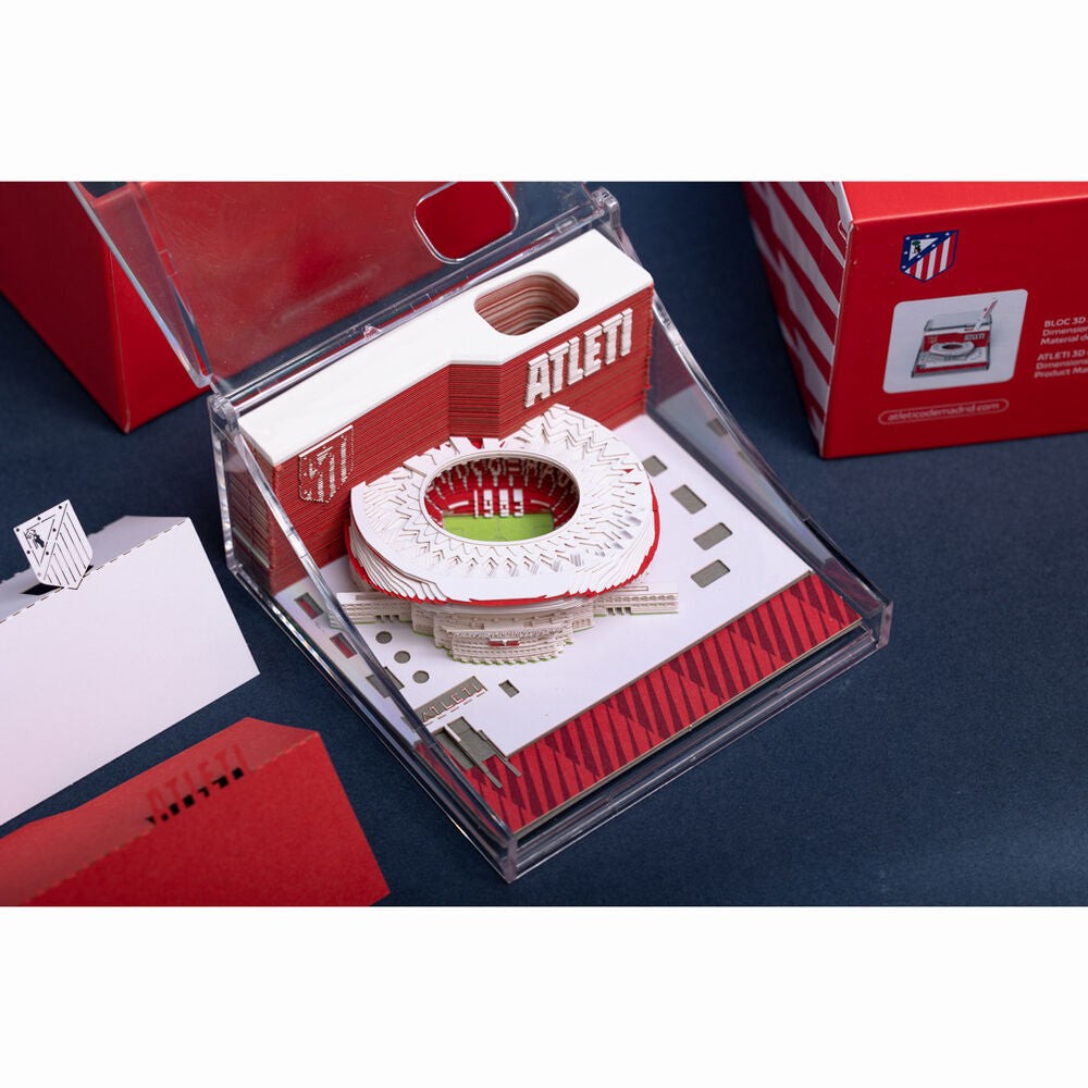 3D Notebook Metropolitano Stadium Atletico de Madrid