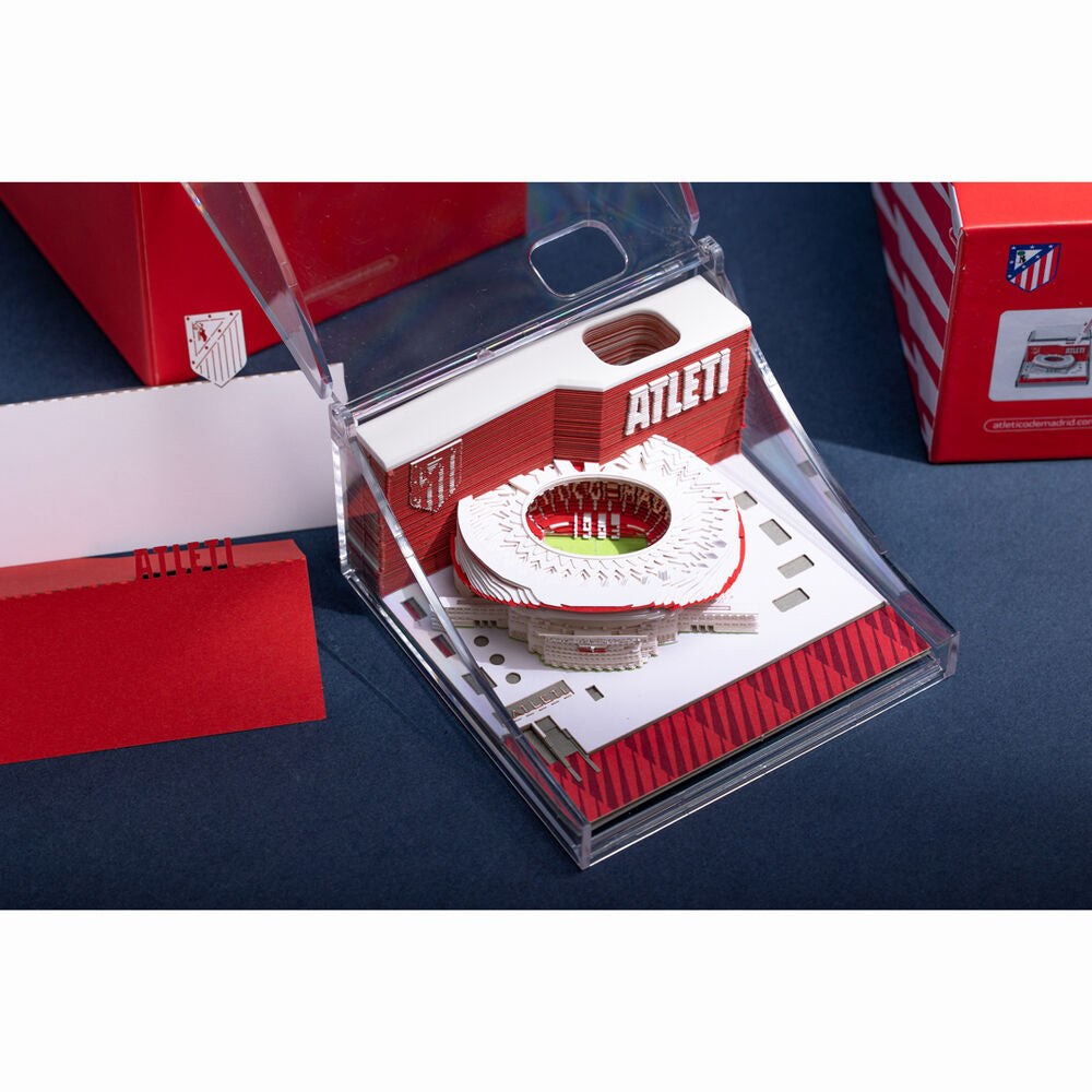 3D Notebook Metropolitano Stadium Atletico de Madrid
