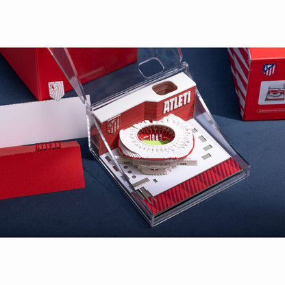 3D Notebook Metropolitano Stadium Atletico de Madrid