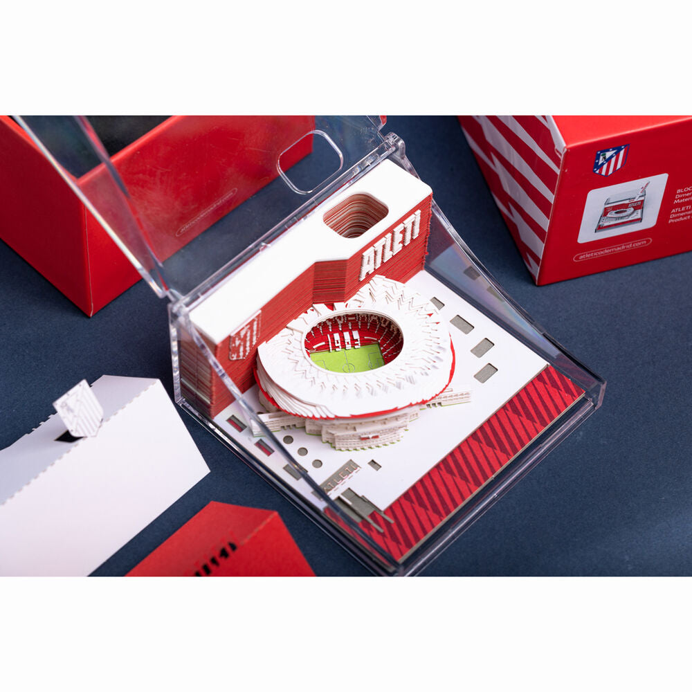 3D Notebook Metropolitano Stadium Atletico de Madrid