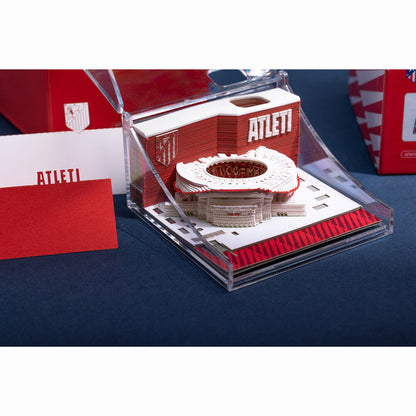3D Notebook Metropolitano Stadium Atletico de Madrid
