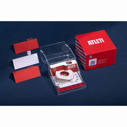 3D Notebook Metropolitano Stadium Atletico de Madrid