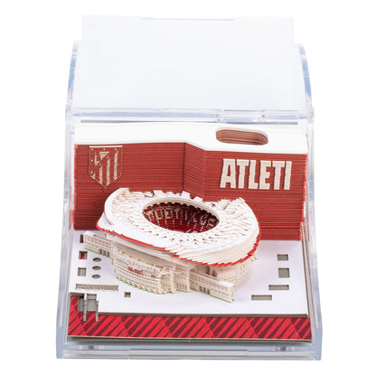 3d notebook metropolitano stadium atletico de madrid