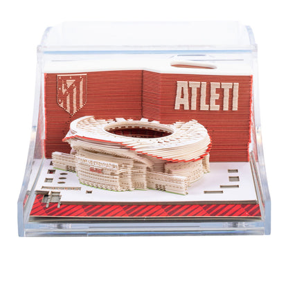 3D Notebook Metropolitano Stadium Atletico de Madrid