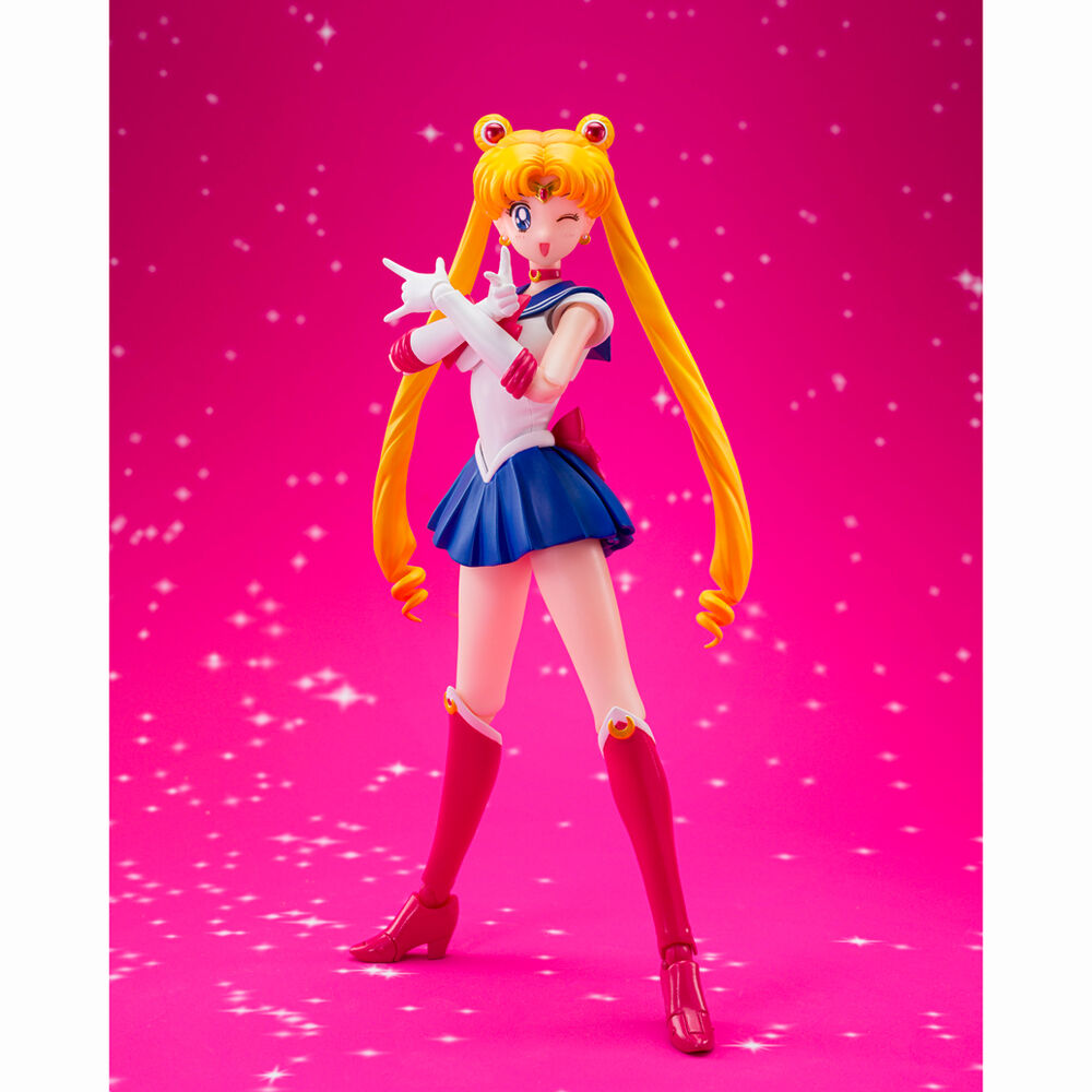 Action figure S H Figuarts Crystal Star Compact Edition Sailor Moon 14 cm