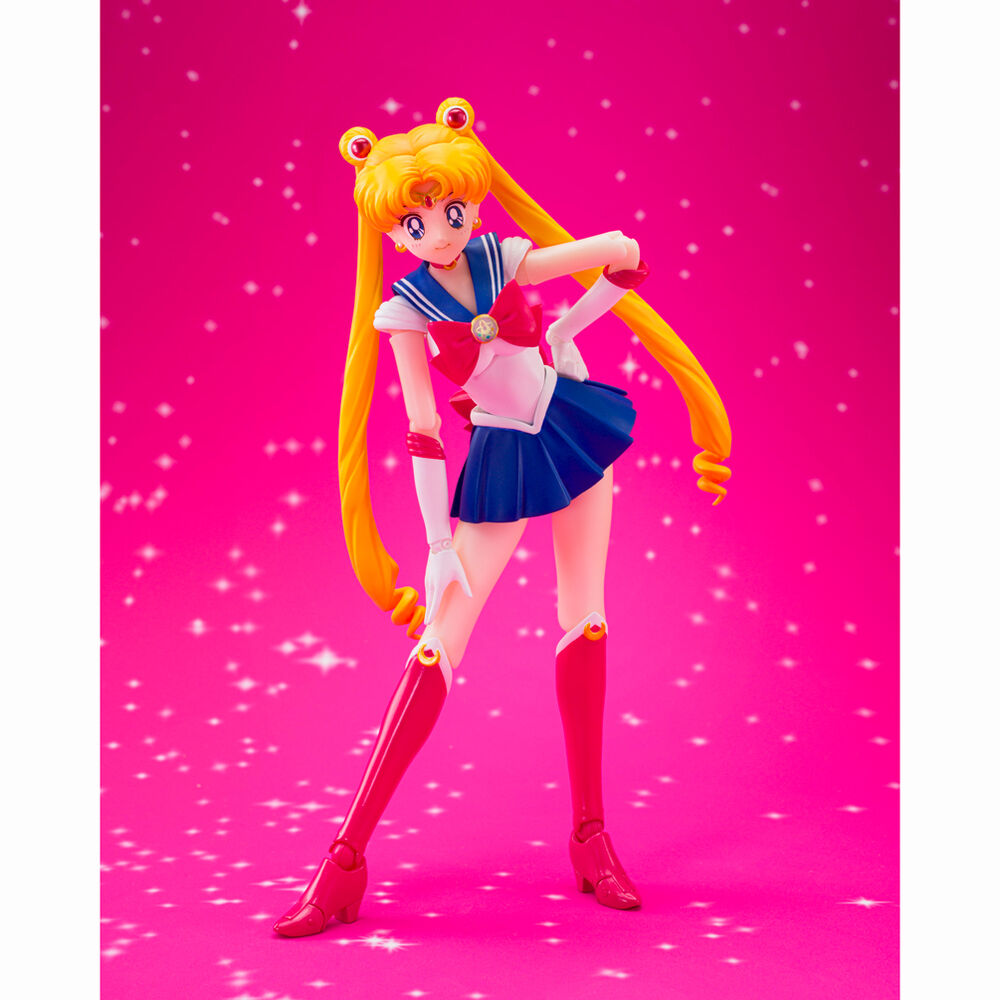 Action figure S H Figuarts Crystal Star Compact Edition Sailor Moon 14 cm