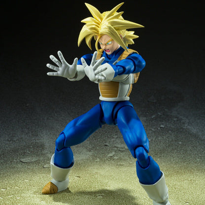 Figurine S.H. Figuarts Super Saiyan Trunks Super Pouvoir Latent Infini Dragon Ball Z 14 cm