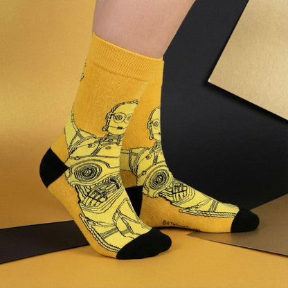 Blister pack of 5 pairs of Star Wars adult socks
