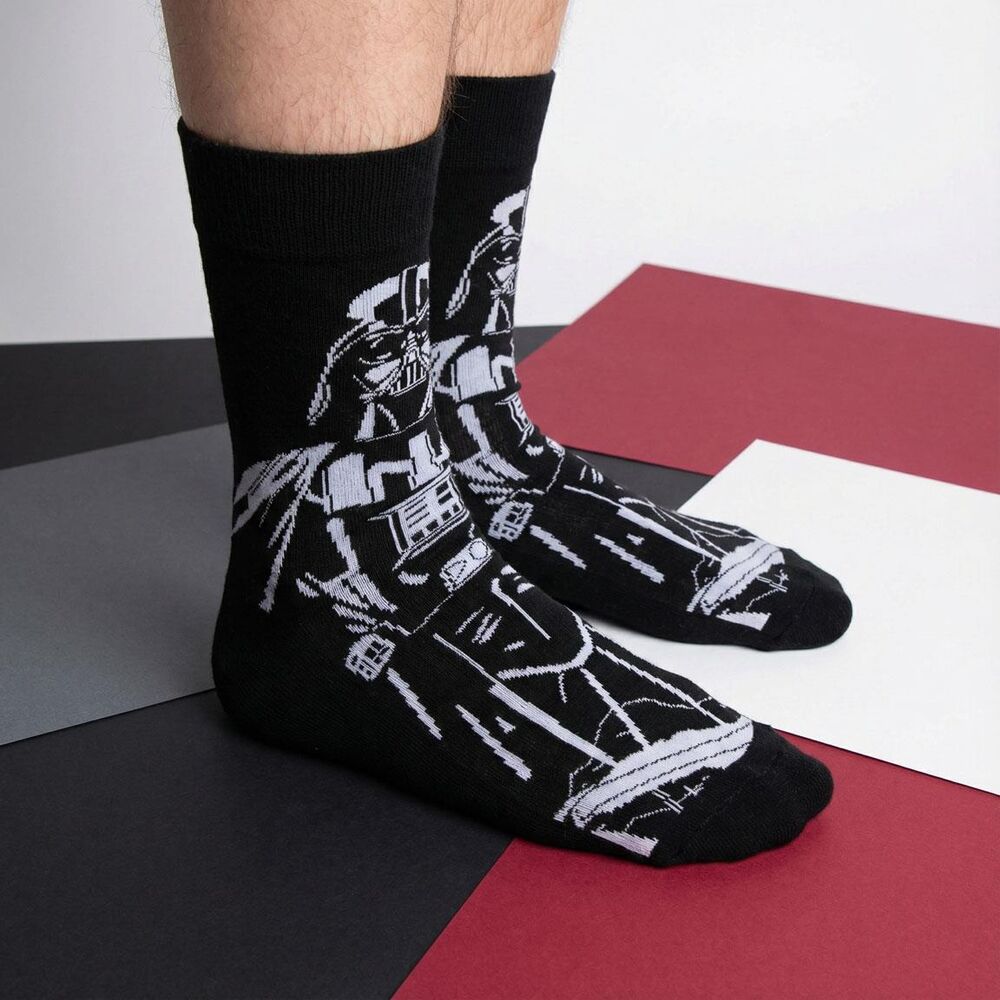 Blister pack of 5 pairs of Star Wars adult socks