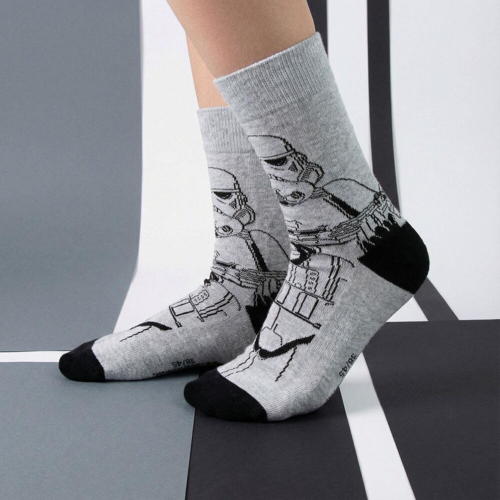 Blister pack of 5 pairs of Star Wars adult socks