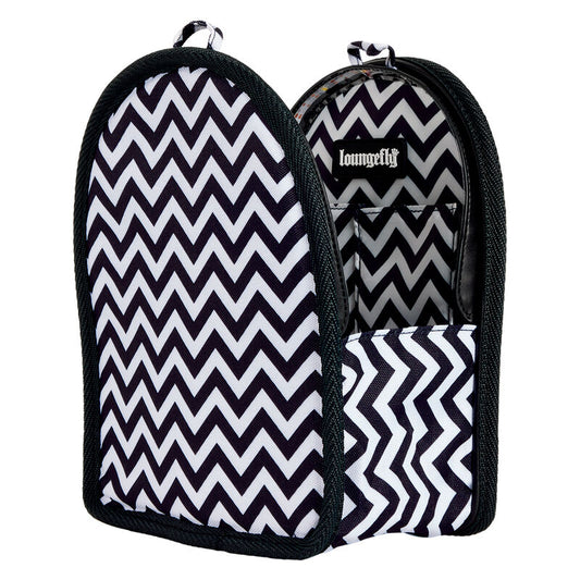 loungefly zig zag backpack organizer with lights