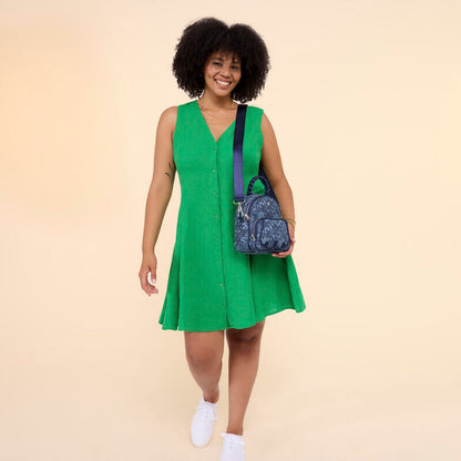 Mochila Loungefly de mezclilla de 20 cm