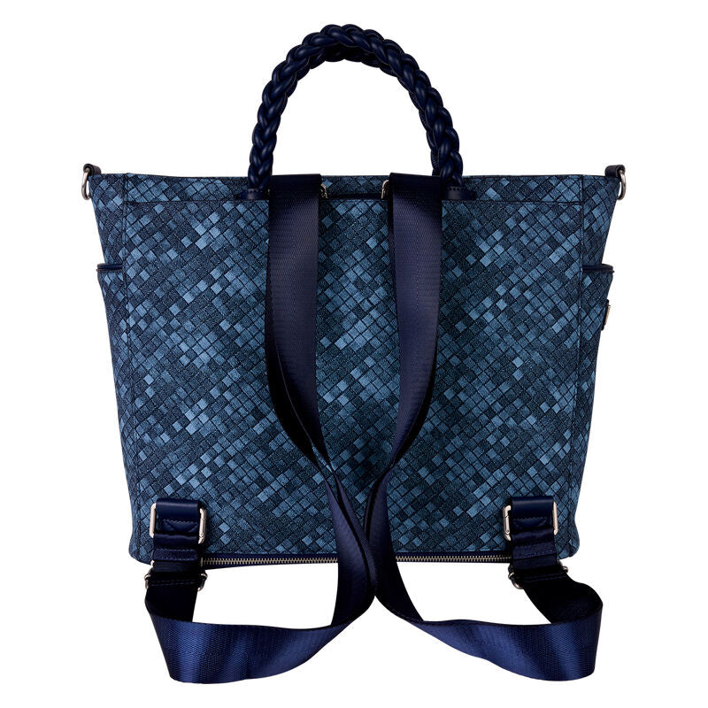 Mochila Loungefly em denim 33 cm