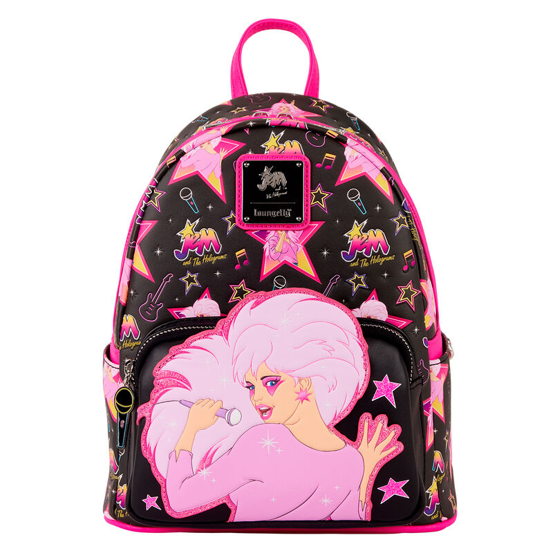 jem and the holograms hasbro loungefly backpack 26cm