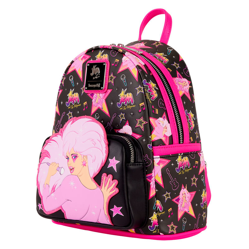 Mochila Loungefly Jem e as Hologramas Hasbro 26cm