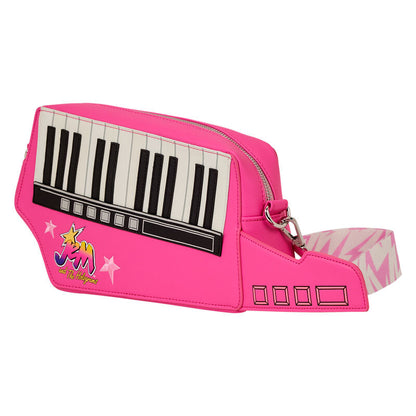 Bolsa transversal Loungefly da Hasbro inspirada em Jem e as Hologramas