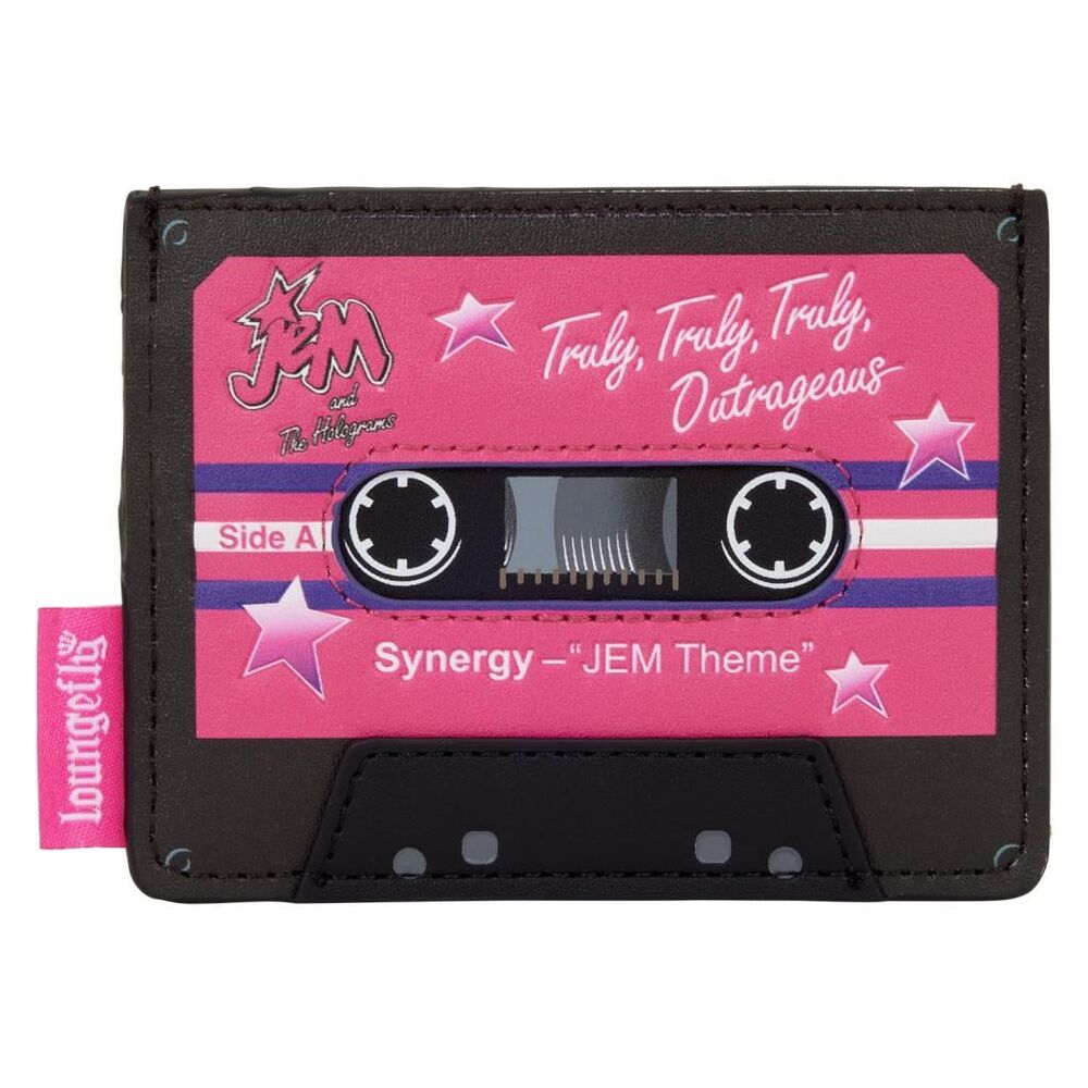 jem and the holograms hasbro loungefly card holder