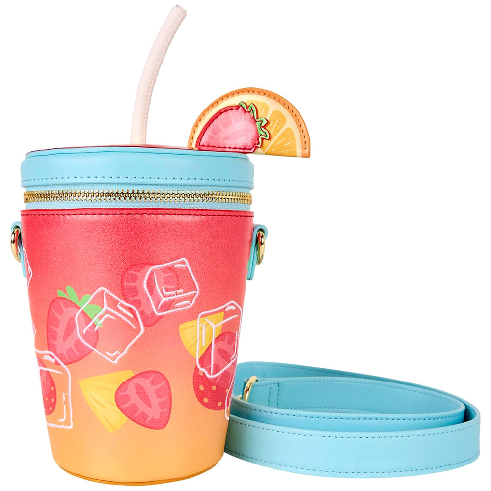 loungefly tropical shoulder bag