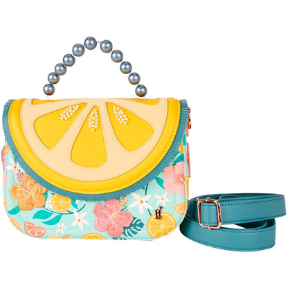 lemon loungefly crossbody bag