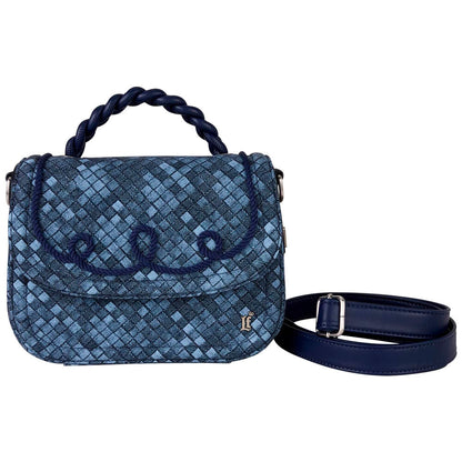 loungefly denim crossbody bag