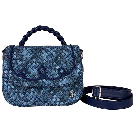loungefly denim crossbody bag