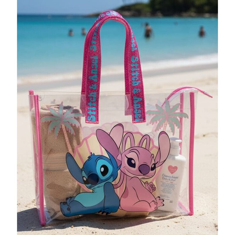 Disney Angel & Stitch beach bag