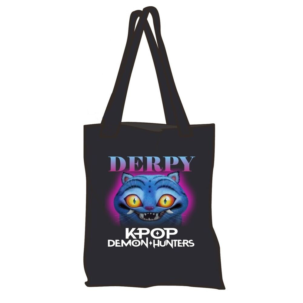 Derpy KPop Demon Hunters shopping bag