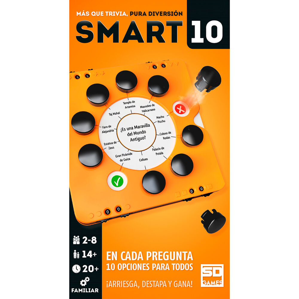 Jeu de société Smart 10 (espagnol)