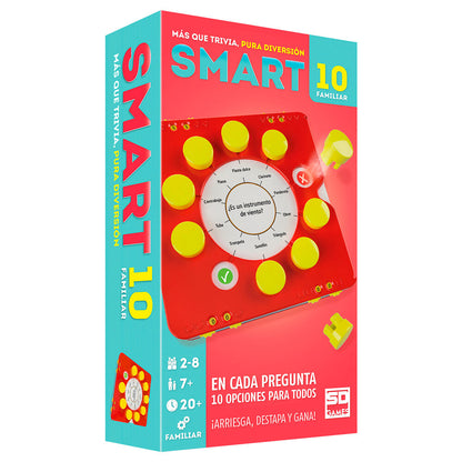 smart 10 family board game (spanish)