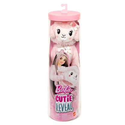 Różowa lalka owieczka z kokardkami i słodkimi kokardkami Barbie
