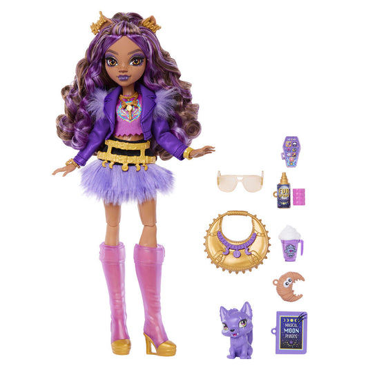 clawdeen wolf monster high doll