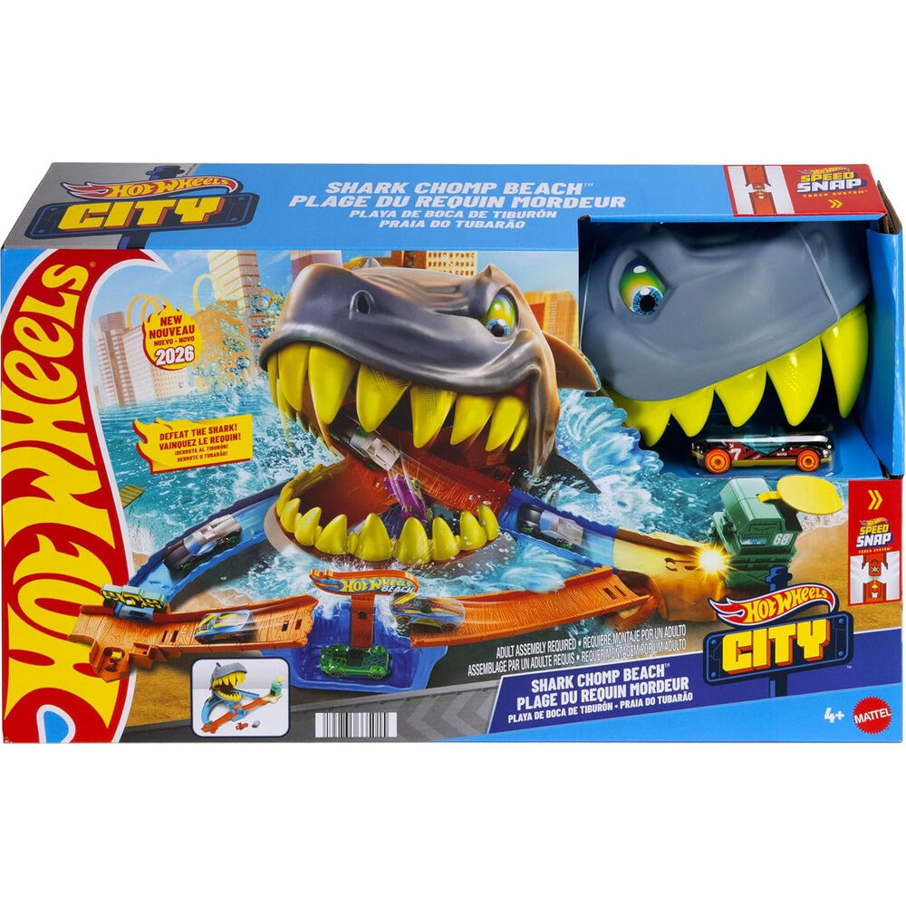 shark mouth beach hot wheels city