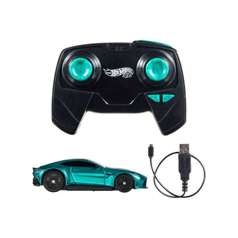 aston martin vantage hot wheels radio control car