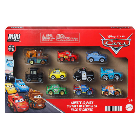 blister 10 mini cars cars disney pixar