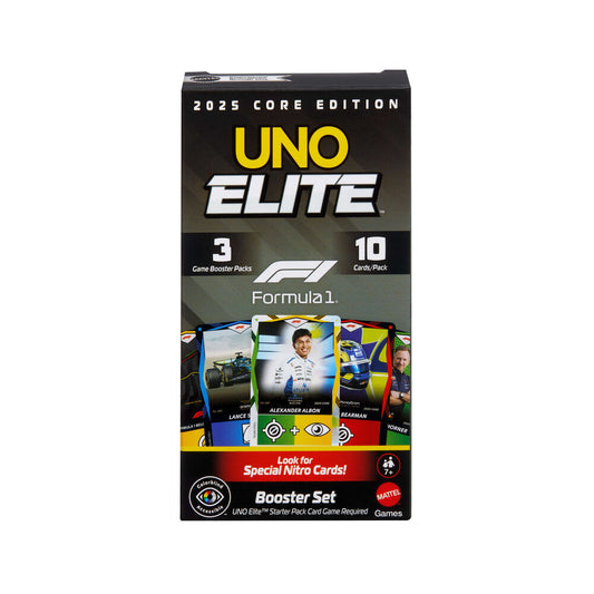 uno elite f1 booster pack card game