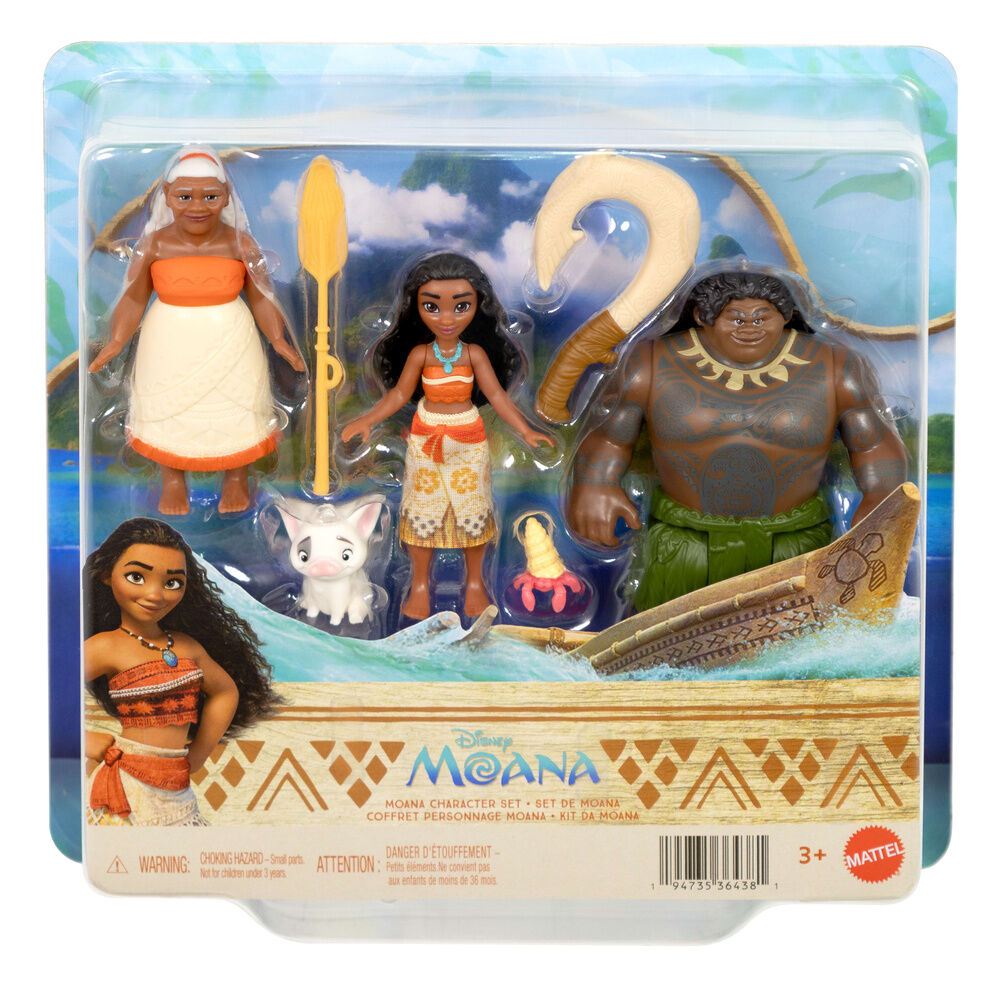 blister figures vaiana moana disney