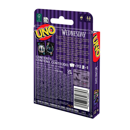 UNO card game Wednesday